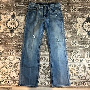 Helix y2k cross Men's Classic Blue bootcut  Jeans